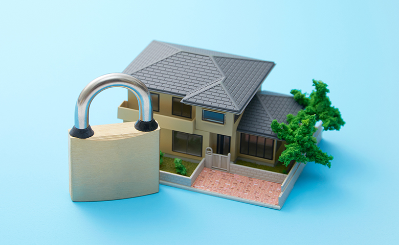 デメリット2 防犯対策は自分で行う イメージ